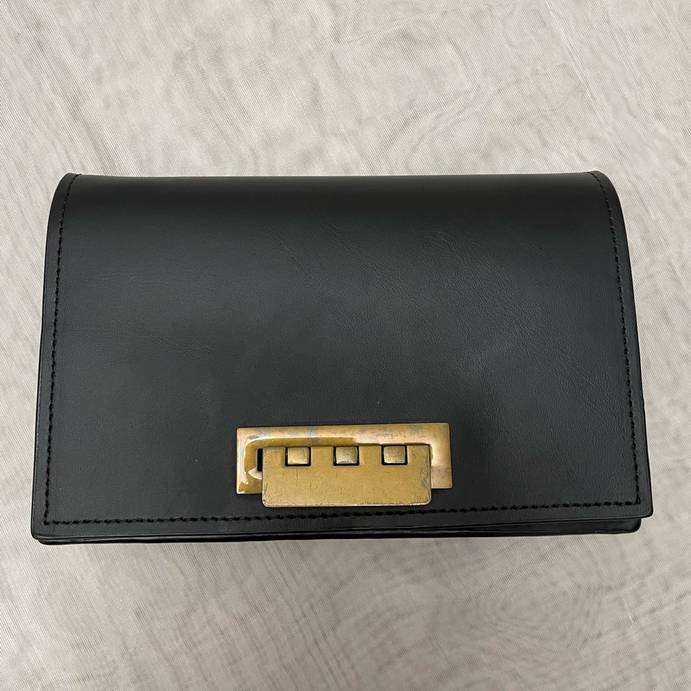 Zac Posen Earthette Crossbody bag Black Leather